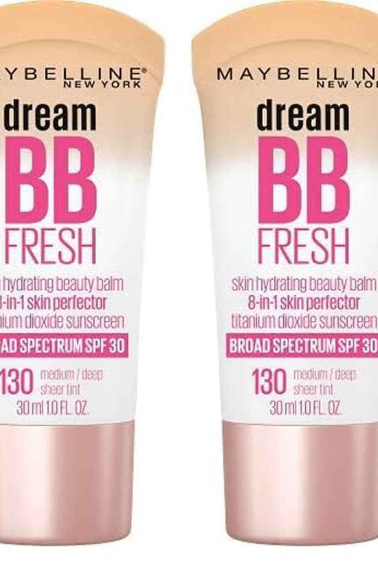 Dream Fresh Skin Hydrating BB Cream, 8-In-1 Skin Perfecting Beauty Balm with Broad Spectrum SPF 30, Sheer Tint Coverage, Oil-Free, Light/Medium, 1 Fl Oz