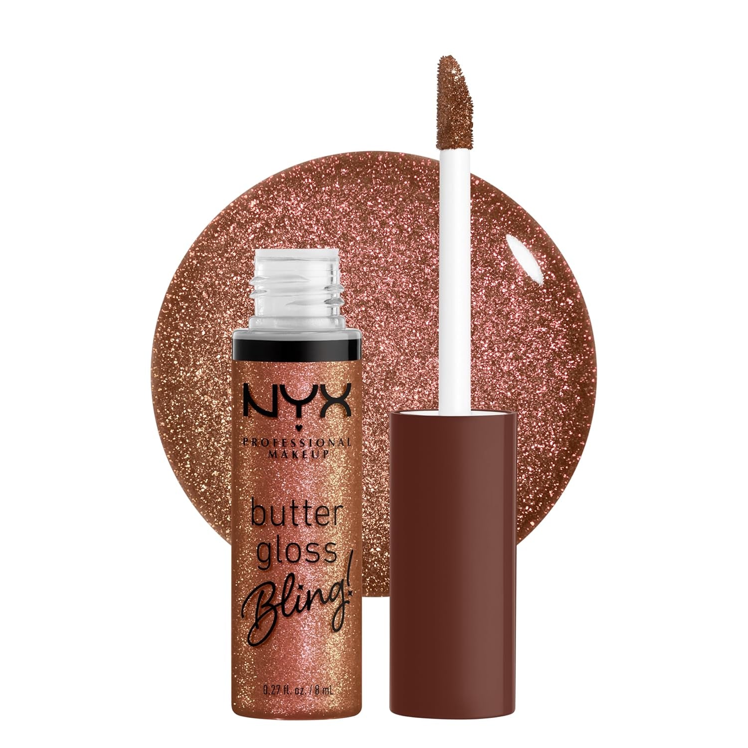Butter Gloss, Non-Sticky Lip Gloss - Sugar Glass ,Clear