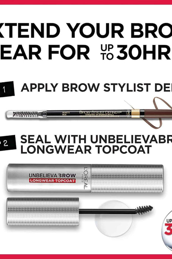 Makeup Brow Stylist Definer Waterproof Eyebrow Pencil, Ultra-Fine Mechanical Pencil, Draws Tiny Brow Hairs and Fills in Sparse Areas and Gaps, Dark Brunette, 0.003 Ounce (Pack of 1)