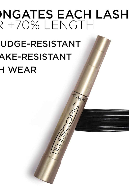 Makeup Telescopic Original Lengthening Mascara, Blackest Black, 0.27 Fl Oz (1 Count)