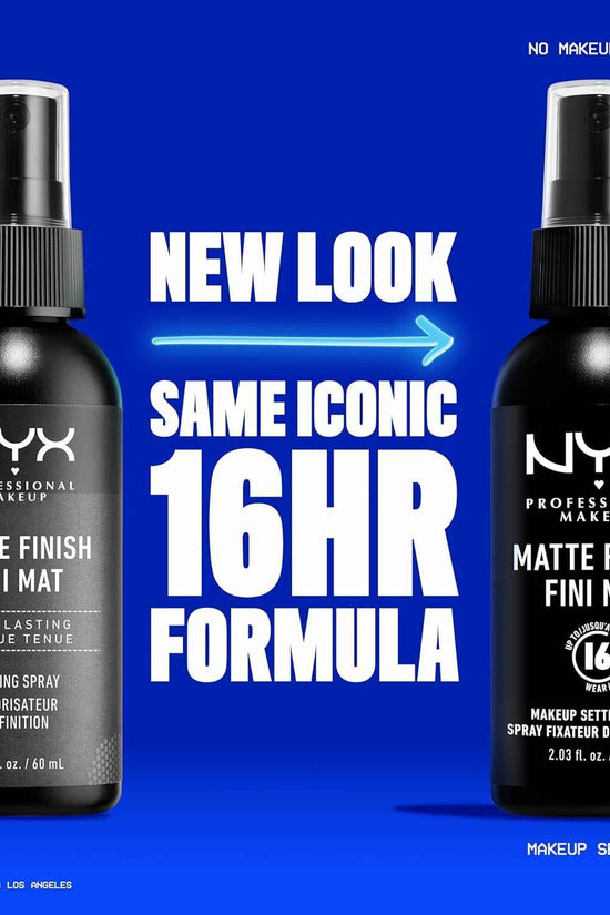 Makeup Setting Spray - Matte Finish, Long-Lasting Face Mist for up to 16HR Wear, Vegan Formula