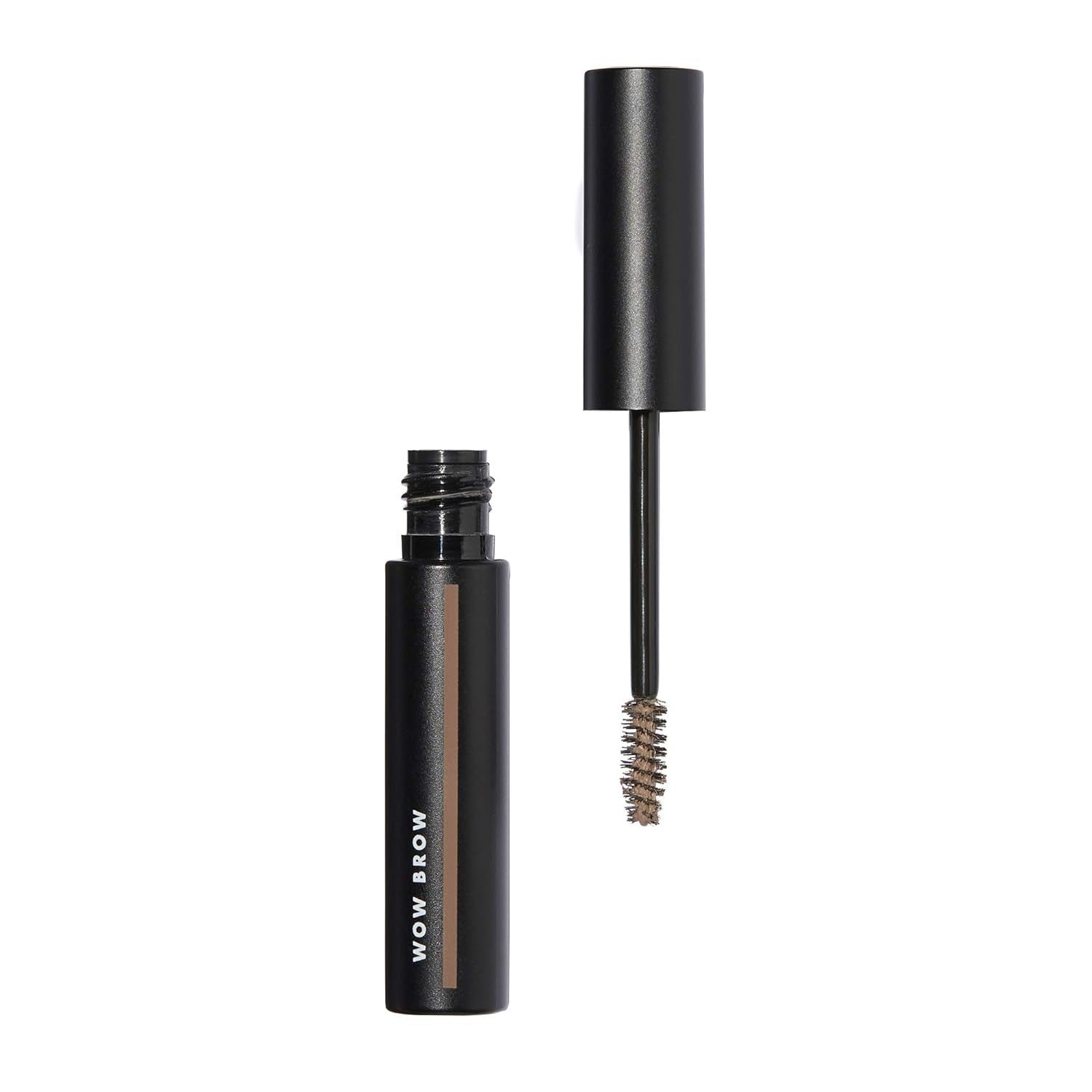 , Wow Brow Gel, Volumizing, Buildable, Wax-Gel Hybrid, Creates Full, Voluminous-Looking Brows, Locks Brow Hairs in Place, Neutral Brown, Fiber-Infused, 0.12 Oz