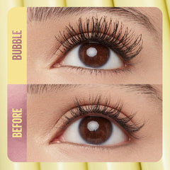 the Colossal Bubble Washable Mascara, Buildable Mascara Volume and Length Formula for Bold, Separated Lashes, Blackest Black, 1 Count