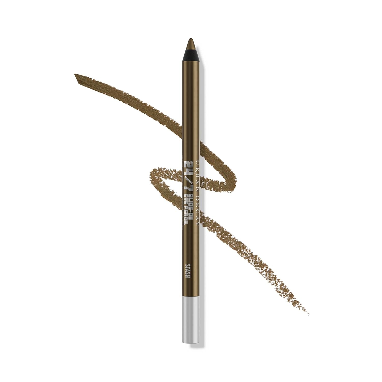 Urban Decay 24/7 Glide-On Waterproof Eyeliner Pencil - Smudge-Proof, Transfer-Proof, up to 16HR Wear, Smooth No-Tug Formula, Hydrating Liner with Vitamin E & Jojoba Oil - 0.04 Oz