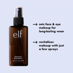 Makeup Mist & Set, Hydrating Setting Spray for Setting & Reviving Makeup, Soothes & Hydrates Skin, Infused with Vitamin A, Vegan & Cruelty-Free, 4.05 Fl Oz (120 Ml)