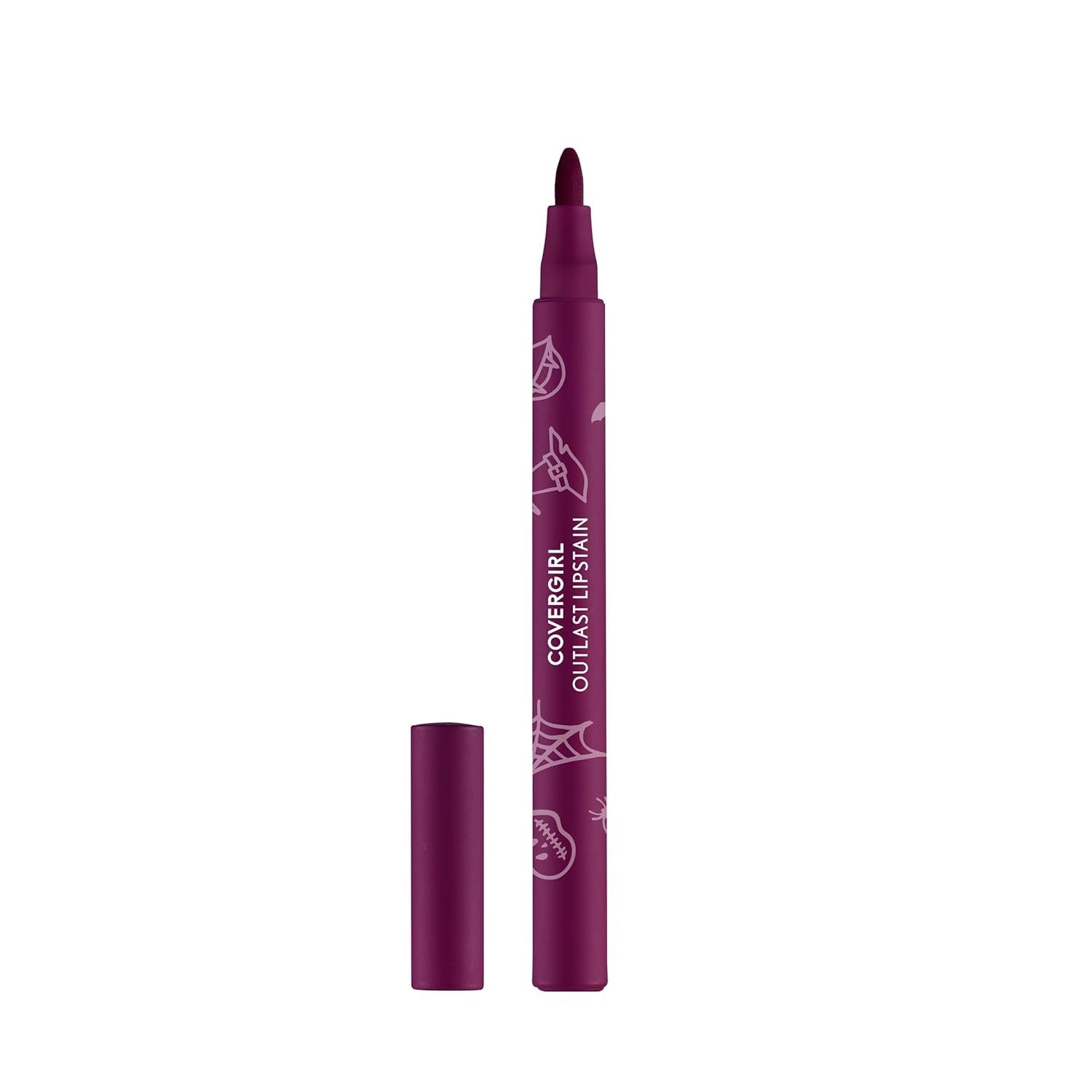 Outlast, 10 Sugey Girl, Lipstain, Smooth Application, Precise Pen-Like Tip, Transfer-Proof, Satin Stained Finish, Vegan Formula, 0.06Oz