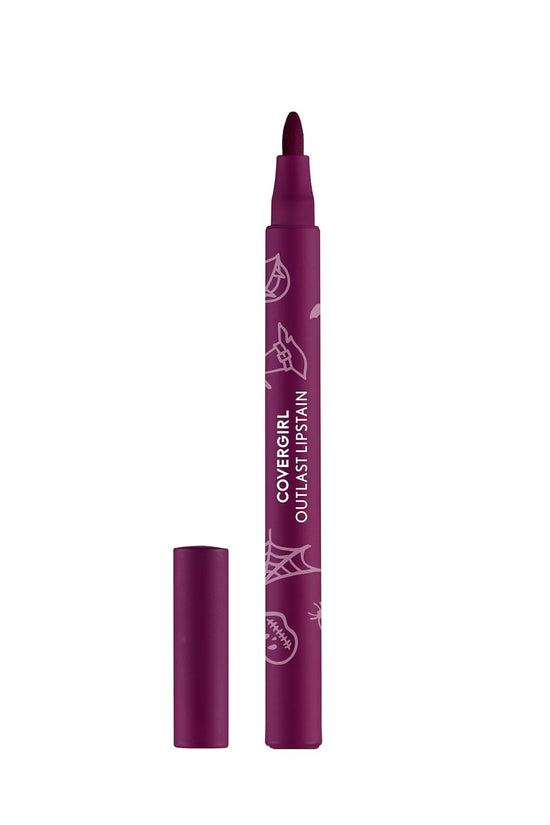 Outlast, 10 Sugey Girl, Lipstain, Smooth Application, Precise Pen-Like Tip, Transfer-Proof, Satin Stained Finish, Vegan Formula, 0.06Oz