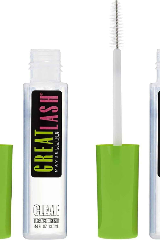 Great Lash Clear Mascara, Conditioning Formula for Lashes and Eyebrows for a Natural Eye Makeup Look, 1 Count