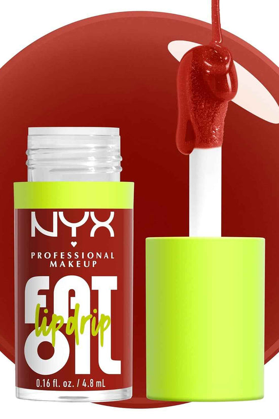 Fat Oil Lip Drip, Moisturizing Lip Oil Gloss, Vegan Tinted Formula, up to 12 HR Hydration - Missed Call (Sheer Pink)