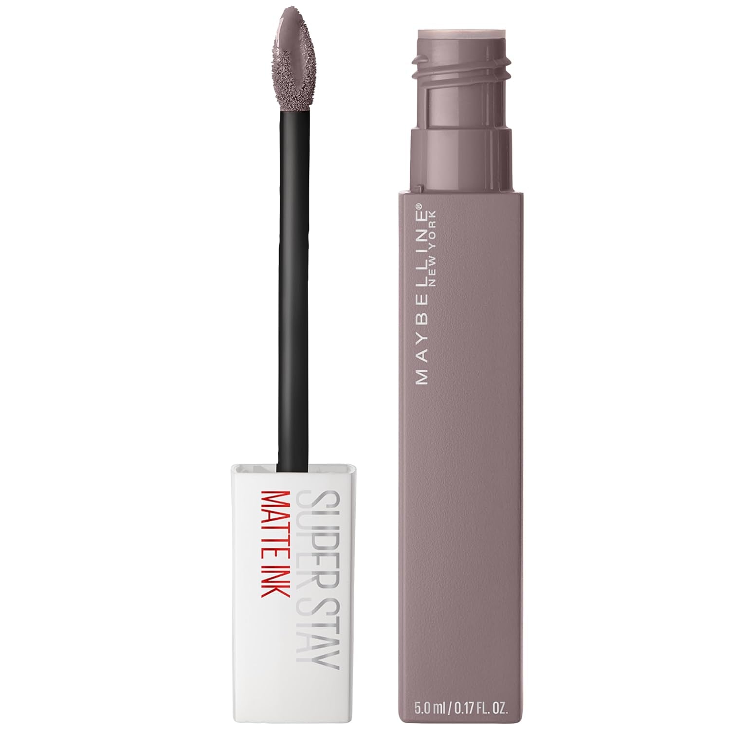 Super Stay Matte Ink Liquid Lipstick Makeup, Long Lasting High Impact Color, up to 16H Wear, Mover, Brown, 1 Count, Packaging May Vary