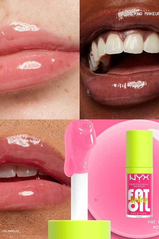 Fat Oil Lip Drip, Moisturizing Lip Oil Gloss, Vegan Tinted Formula, up to 12 HR Hydration - Missed Call (Sheer Pink)