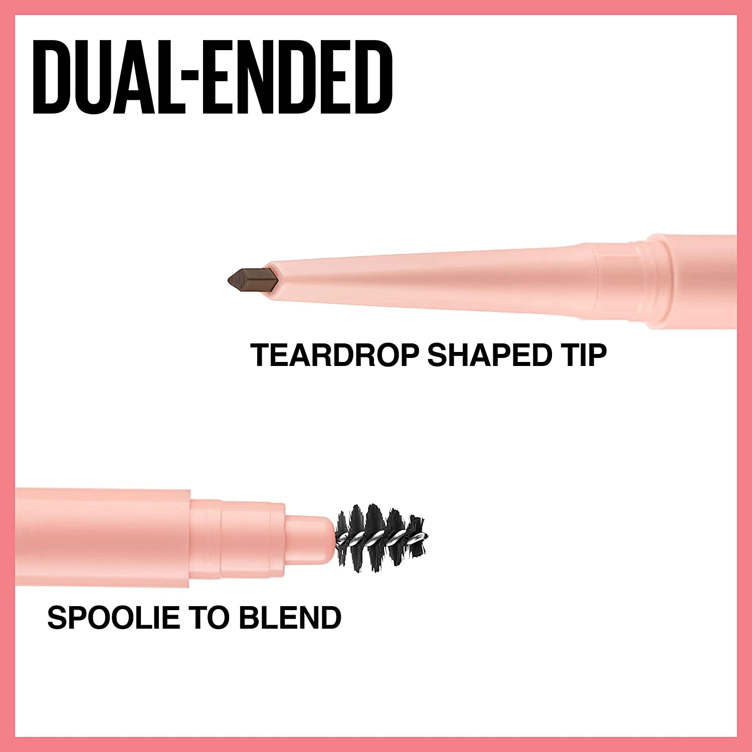 Total Temptation Eyebrow Definer Pencil, Medium Brown, 1 Count