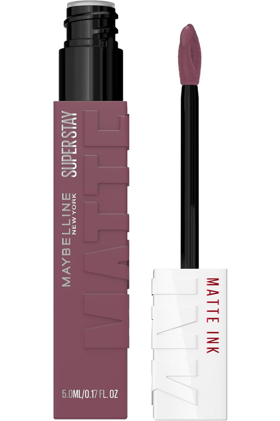 Super Stay Matte Ink Liquid Lipstick Makeup, Long Lasting High Impact Color, up to 16H Wear, Mover, Brown, 1 Count, Packaging May Vary