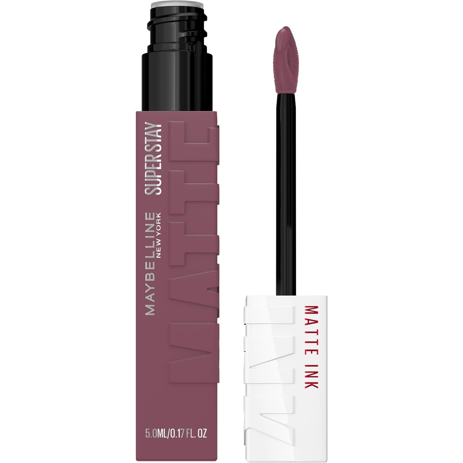 Super Stay Matte Ink Liquid Lipstick Makeup, Long Lasting High Impact Color, up to 16H Wear, Mover, Brown, 1 Count, Packaging May Vary