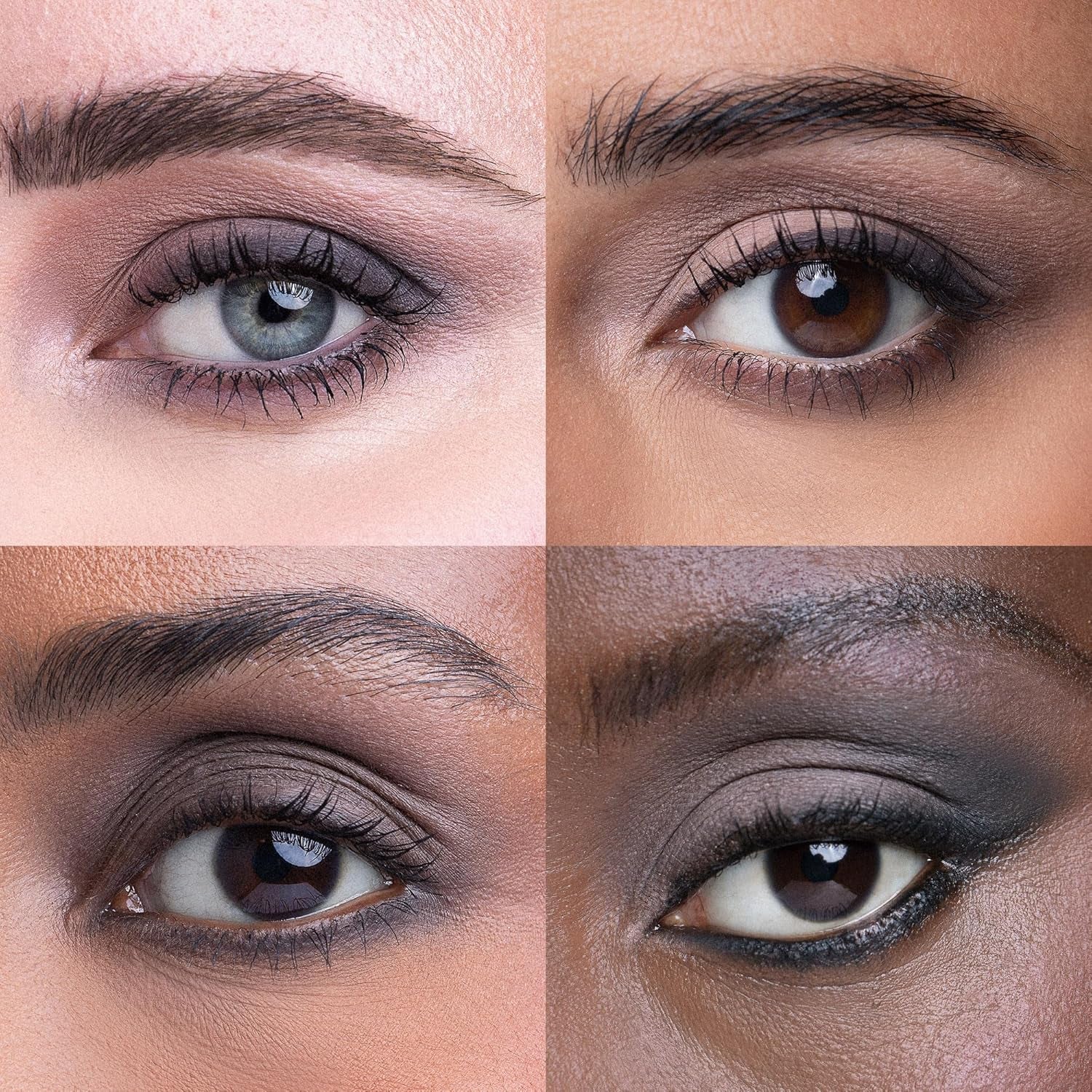 Naked 2 Basics Mini Eyeshadow Palette - 6 Matte Nude Shadows, Multi-Use Powder for Eye, Contour, or Brows, Ultra-Blendable Cool-Tone Neutrals, Long-Lasting Wear, Travel Makeup with Mirror