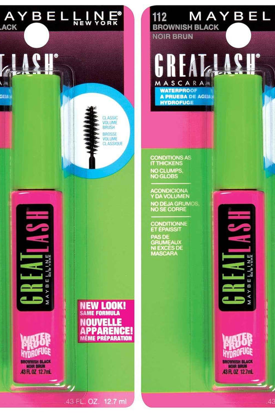 Great Lash Clear Mascara, Conditioning Formula for Lashes and Eyebrows for a Natural Eye Makeup Look, 1 Count