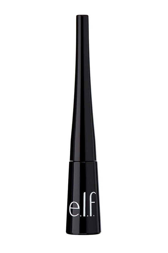 Liquid Eyeliner, High-Pigment Liquid Eyeliner with Extra-Fine Brush Tip, Easy Glide Smudge-Proof Formula, Jet Black