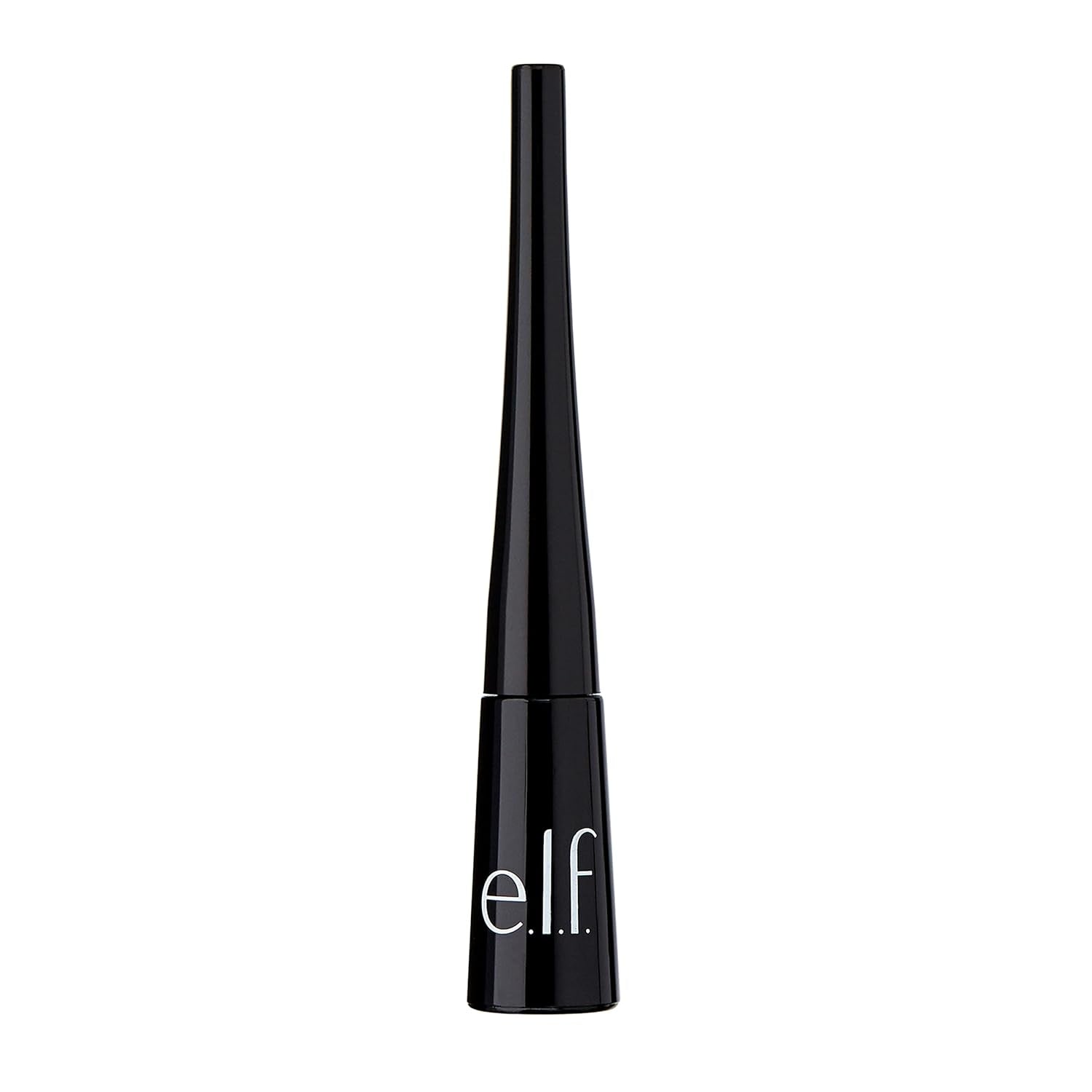 Liquid Eyeliner, High-Pigment Liquid Eyeliner with Extra-Fine Brush Tip, Easy Glide Smudge-Proof Formula, Jet Black