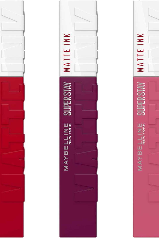 Super Stay Matte Ink Liquid Lipstick Makeup, Long Lasting High Impact Color, up to 16H Wear, Mover, Brown, 1 Count, Packaging May Vary