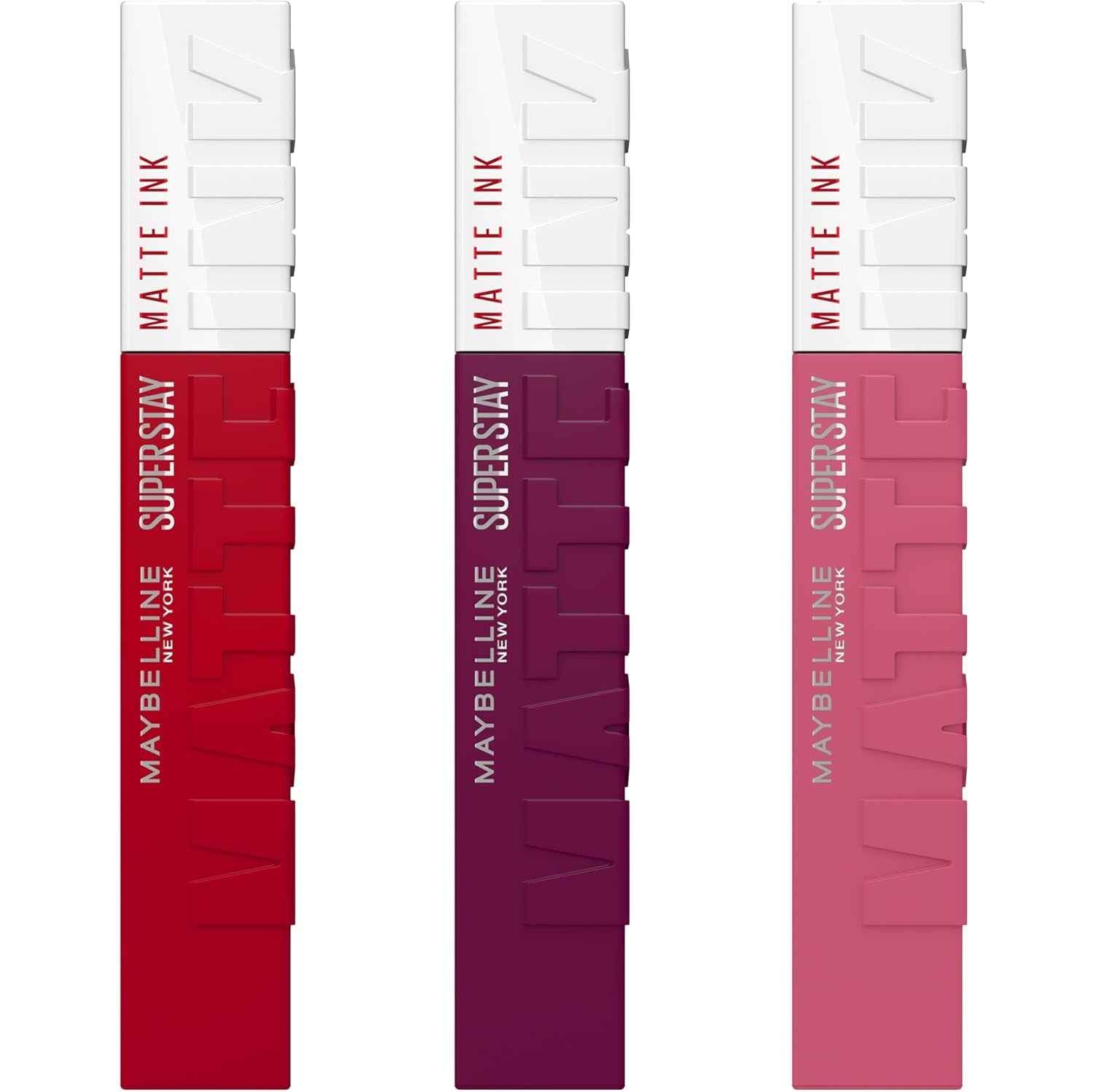 Super Stay Matte Ink Liquid Lipstick Makeup, Long Lasting High Impact Color, up to 16H Wear, Mover, Brown, 1 Count, Packaging May Vary