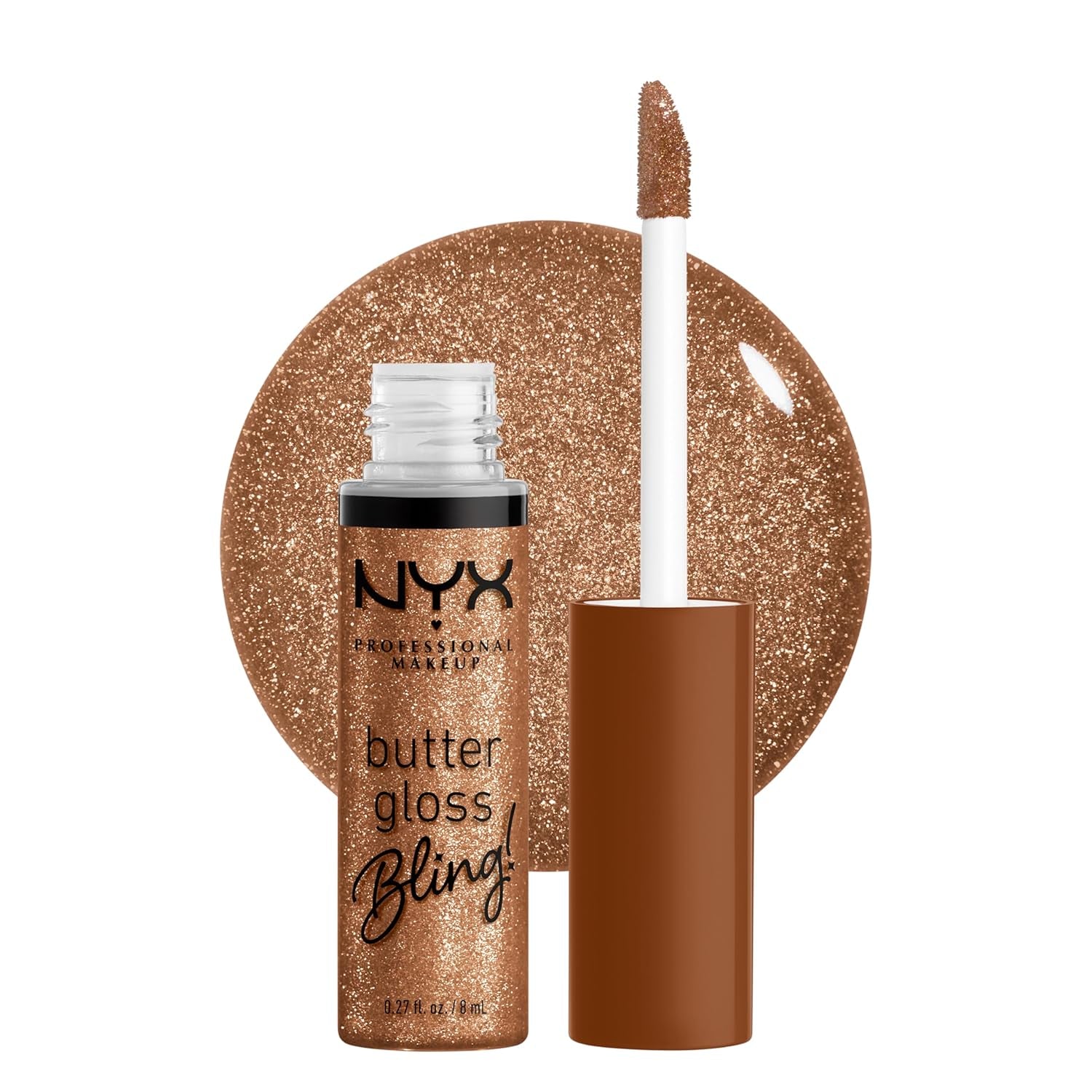 Butter Gloss, Non-Sticky Lip Gloss - Sugar Glass ,Clear