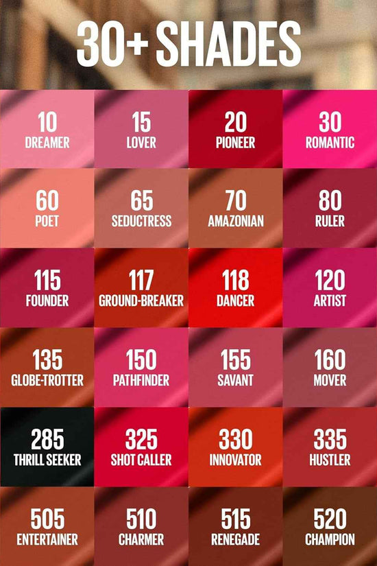 Super Stay Matte Ink Liquid Lipstick Makeup, Long Lasting High Impact Color, up to 16H Wear, Mover, Brown, 1 Count, Packaging May Vary