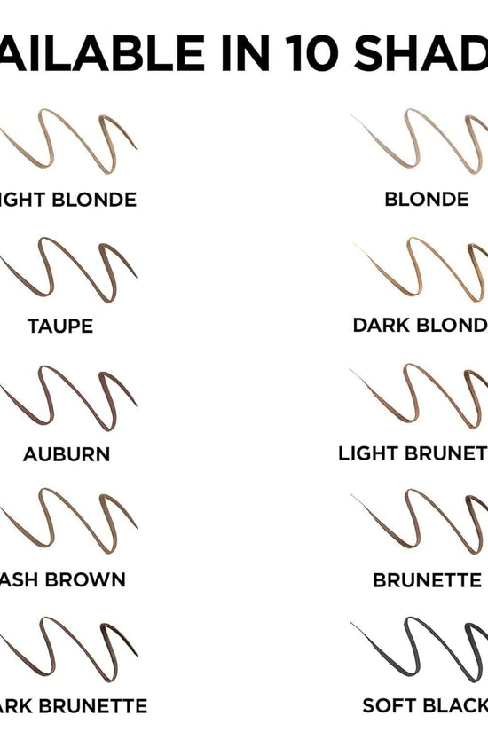 Makeup Brow Stylist Definer Waterproof Eyebrow Pencil, Ultra-Fine Mechanical Pencil, Draws Tiny Brow Hairs and Fills in Sparse Areas and Gaps, Dark Brunette, 0.003 Ounce (Pack of 1)