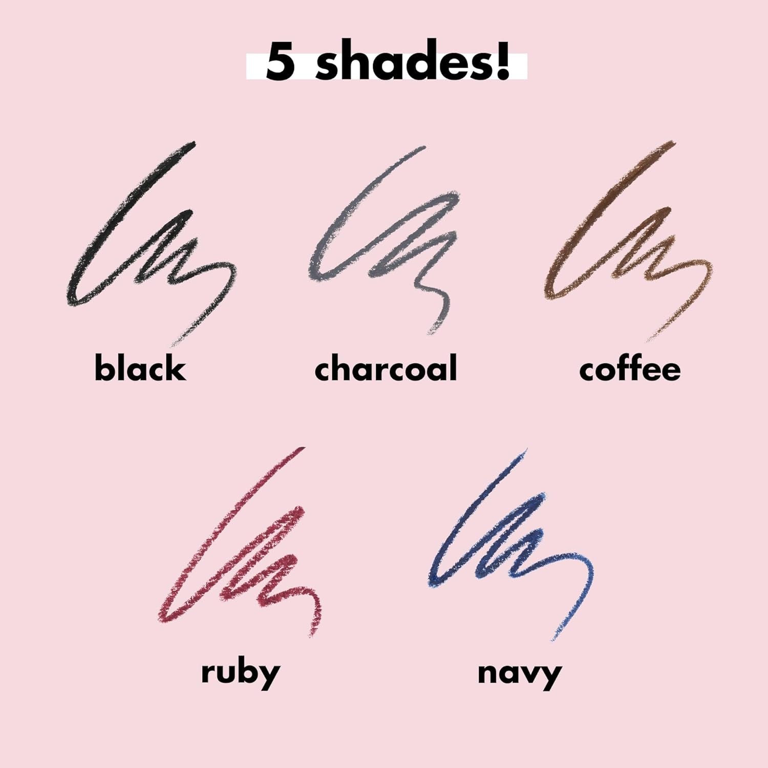 No Budge Retractable Eyeliner, Creamy, Ultra-Pigmented & Waterproof, Creates Bold & Defined Lines, Vegan & Cruelty-Free, Black