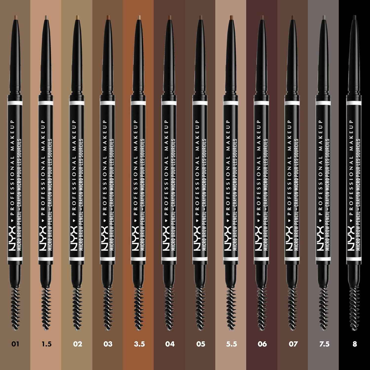 Micro Brow Pencil, Precise Eyebrow Pencil - Espresso