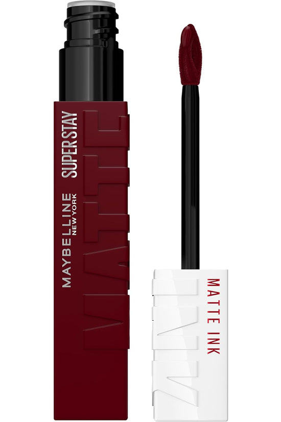 Super Stay Matte Ink Liquid Lipstick Makeup, Long Lasting High Impact Color, up to 16H Wear, Mover, Brown, 1 Count, Packaging May Vary