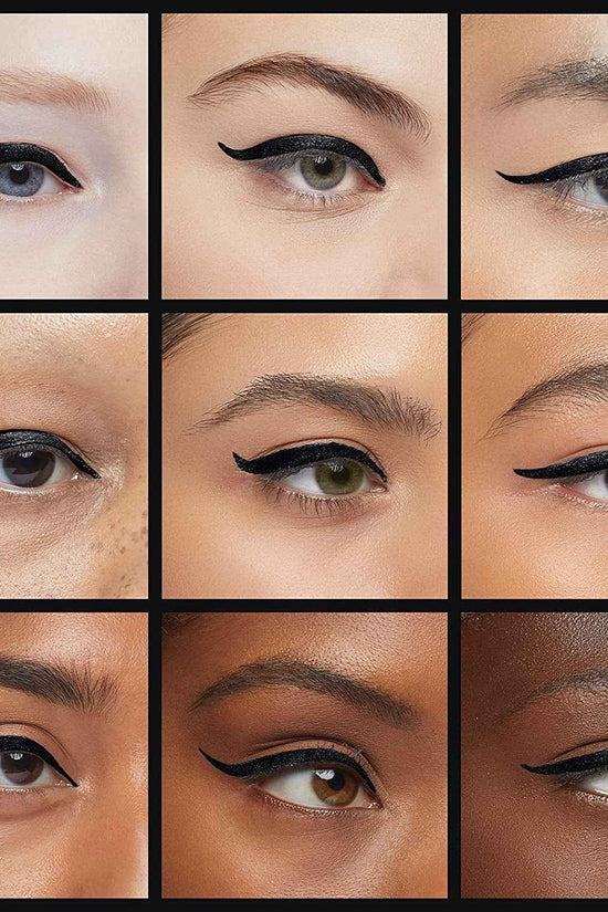 Hyper Easy Liquid Pen No-Skip Eyeliner, Satin Finish, Waterproof Formula, Pitch Black, 0.018 Fl Oz