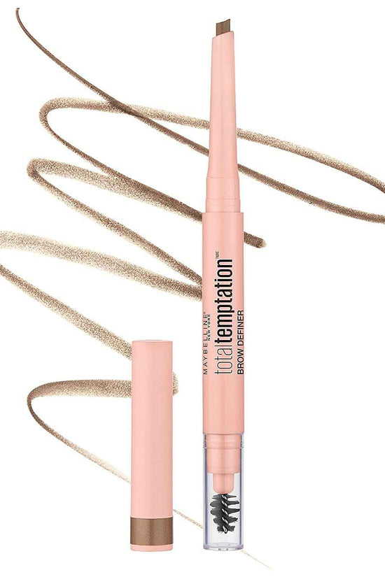 Total Temptation Eyebrow Definer Pencil, Medium Brown, 1 Count