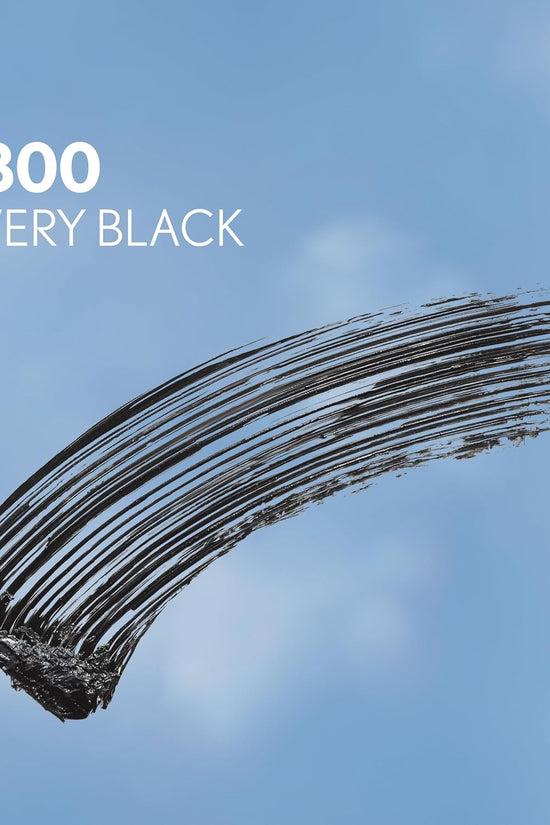 Clump Crusher Mascara, 20X More Volume, Double Sided Brush, Long-Lasting Wear - 800 Very Black (Pack of 1)