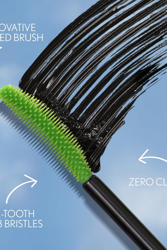 Clump Crusher Mascara, 20X More Volume, Double Sided Brush, Long-Lasting Wear - 800 Very Black (Pack of 1)