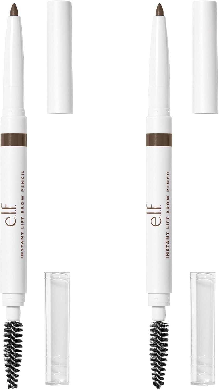 Instant Lift Brow Pencil, Dual-Sided, Precise, Fine Tip, Shapes, Defines, Fills Brows, Contours, Combs, Tames, Blonde, 0.006 Oz