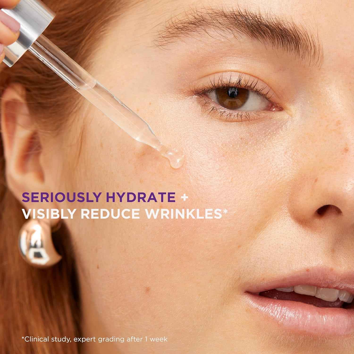 Revitalift 1.5% Pure Hyaluronic Acid Serum for Face, anti Aging Serum to Hydrate Skin & Reduce Wrinkles, Fragrance Free Skin Care for All Skin Types, 1 Oz