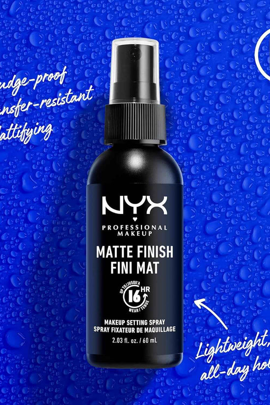 Makeup Setting Spray - Matte Finish, Long-Lasting Face Mist for up to 16HR Wear, Vegan Formula