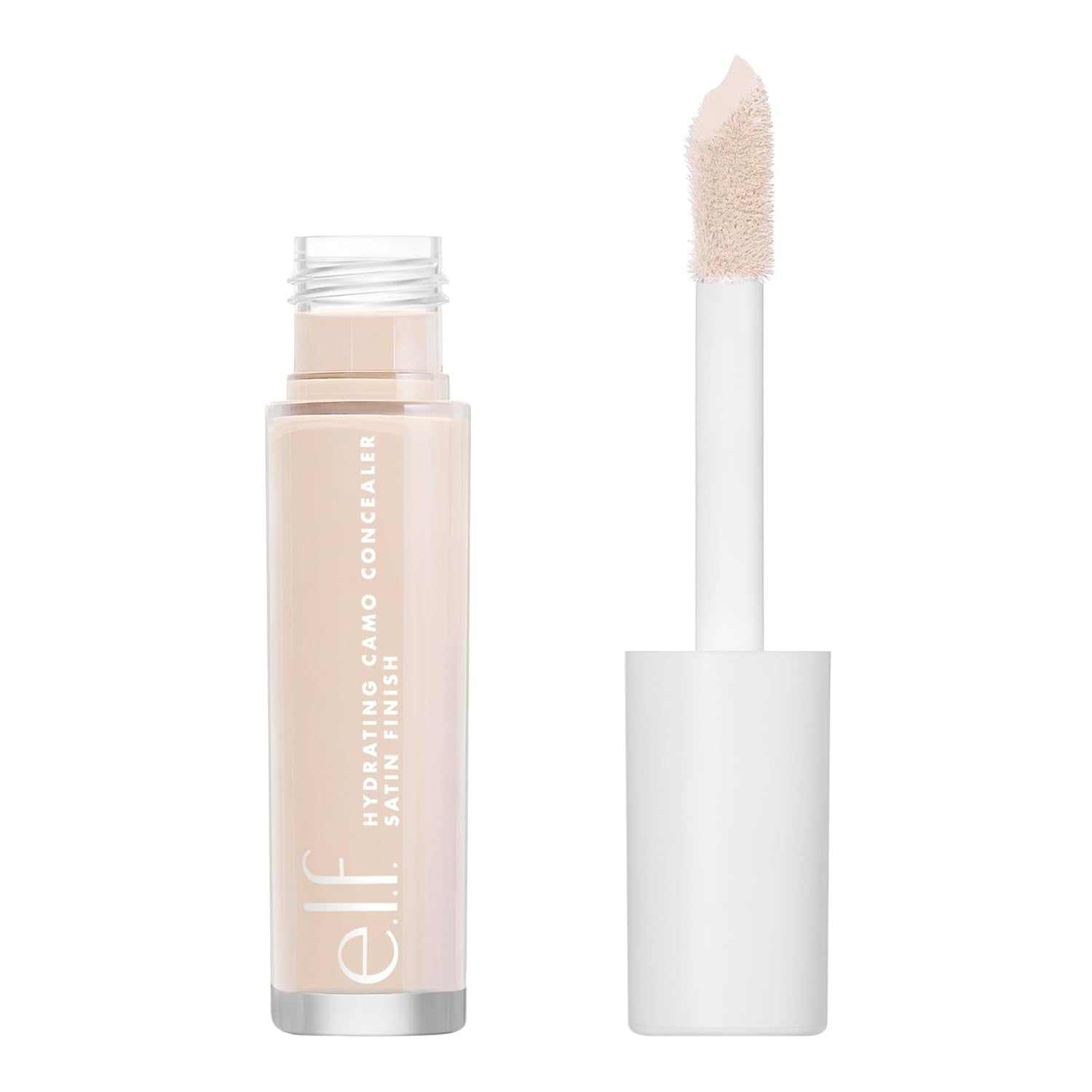 Hydrating Camo Concealer, Covers Blemishes & Under-Eye Circles, Full-Coverage & Delivers a Satin Finish, Vegan & Cruelty-Free, Light Sand