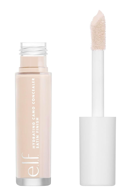 Hydrating Camo Concealer, Covers Blemishes & Under-Eye Circles, Full-Coverage & Delivers a Satin Finish, Vegan & Cruelty-Free, Light Sand