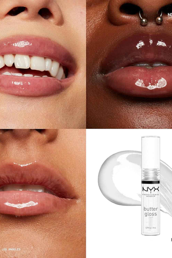 Butter Gloss, Non-Sticky Lip Gloss - Sugar Glass ,Clear