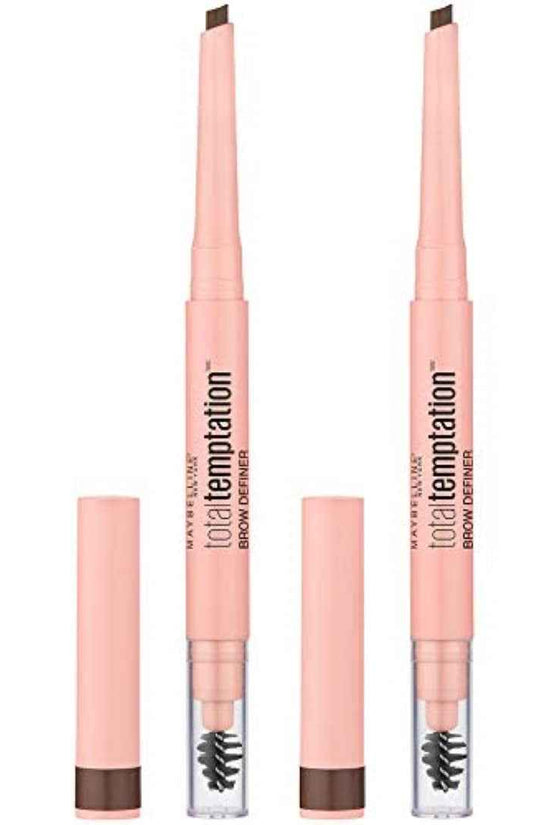 Total Temptation Eyebrow Definer Pencil, Medium Brown, 1 Count