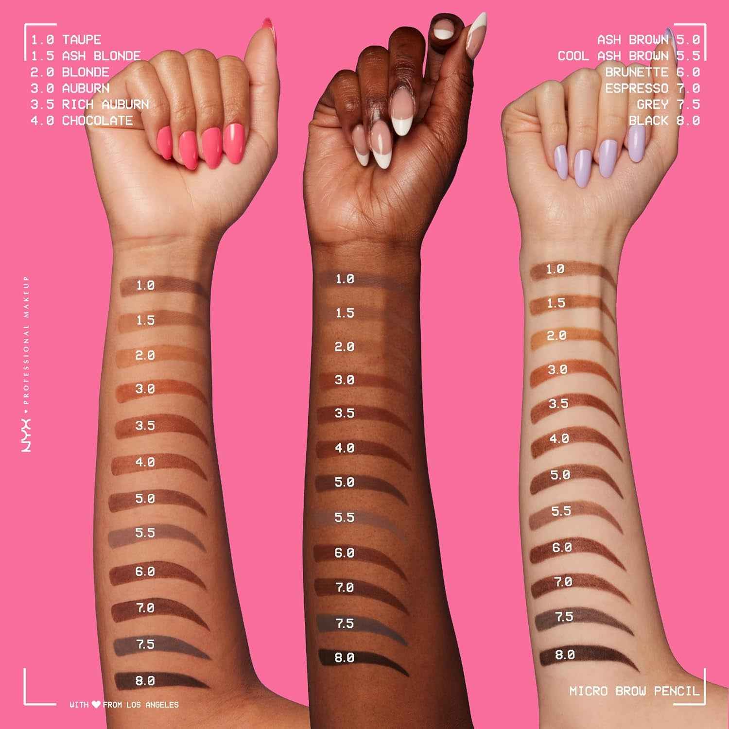 Micro Brow Pencil, Precise Eyebrow Pencil - Espresso