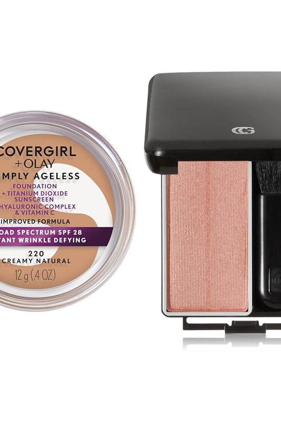 & Olay Simply Ageless Instant Wrinkle-Defying Foundation, Creamy Natural 0.44 Fl Oz (Pack of 1)