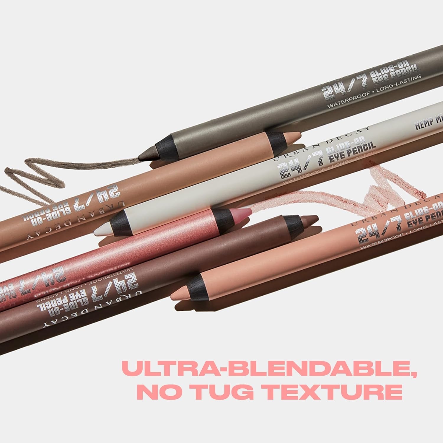 24/7 Waterproof Waterline Eyeliner Pencil, Smudge-Resistant, Transfer-Resistant, 24HR Wear, Long-Lasting Creamy Neutral Color, Eye Liner for Tightlining + Defining, Vegan - 0.04 Oz
