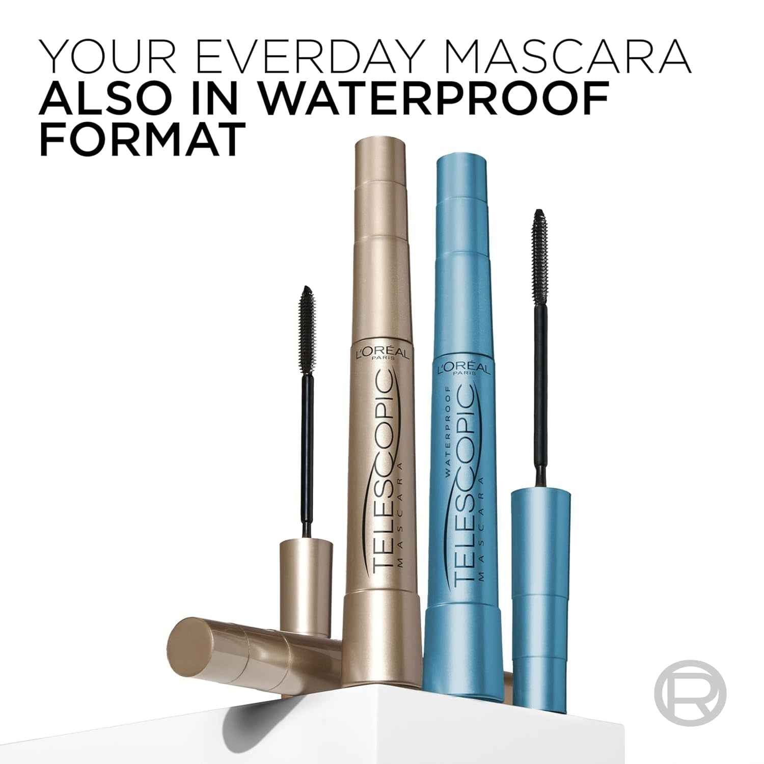 Makeup Telescopic Original Lengthening Mascara, Blackest Black, 0.27 Fl Oz (1 Count)