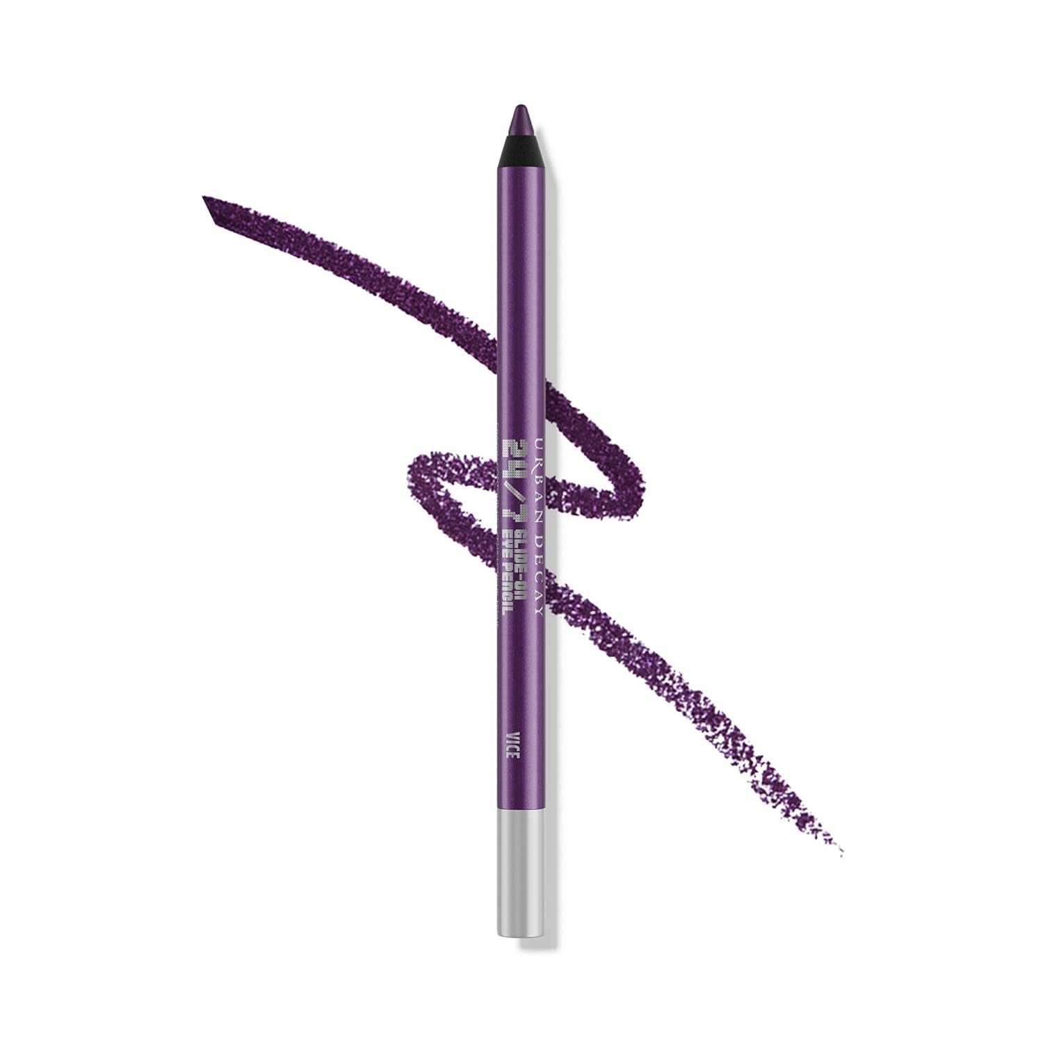 Urban Decay 24/7 Glide-On Waterproof Eyeliner Pencil - Smudge-Proof, Transfer-Proof, up to 16HR Wear, Smooth No-Tug Formula, Hydrating Liner with Vitamin E & Jojoba Oil - 0.04 Oz
