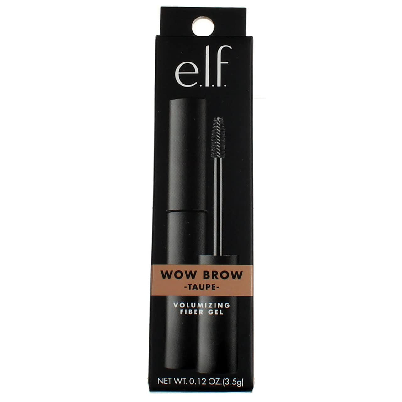 , Wow Brow Gel, Volumizing, Buildable, Wax-Gel Hybrid, Creates Full, Voluminous-Looking Brows, Locks Brow Hairs in Place, Neutral Brown, Fiber-Infused, 0.12 Oz