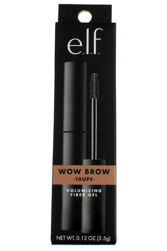 , Wow Brow Gel, Volumizing, Buildable, Wax-Gel Hybrid, Creates Full, Voluminous-Looking Brows, Locks Brow Hairs in Place, Neutral Brown, Fiber-Infused, 0.12 Oz