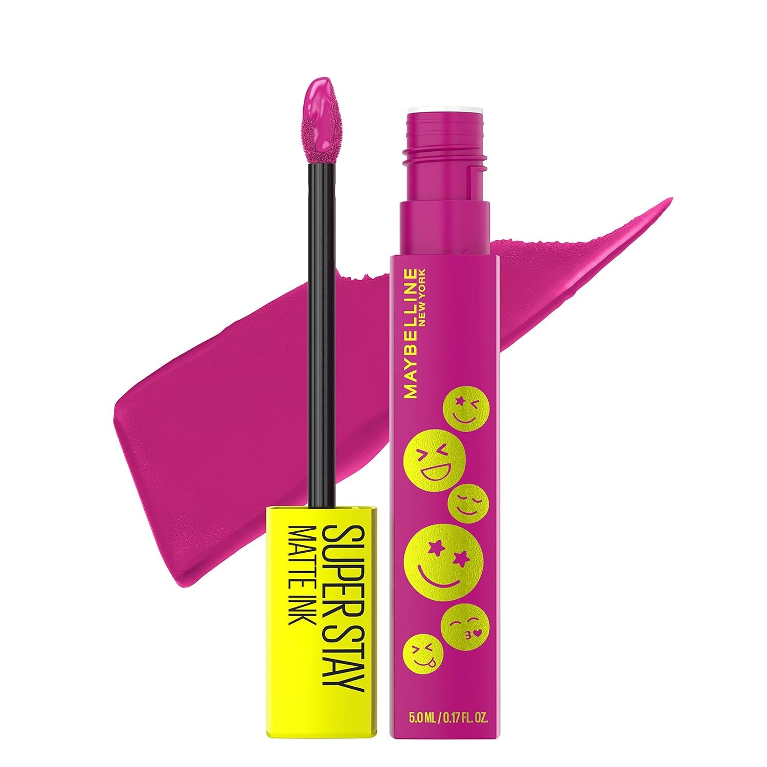 Super Stay Matte Ink Liquid Lipstick Makeup, Long Lasting High Impact Color, up to 16H Wear, Mover, Brown, 1 Count, Packaging May Vary