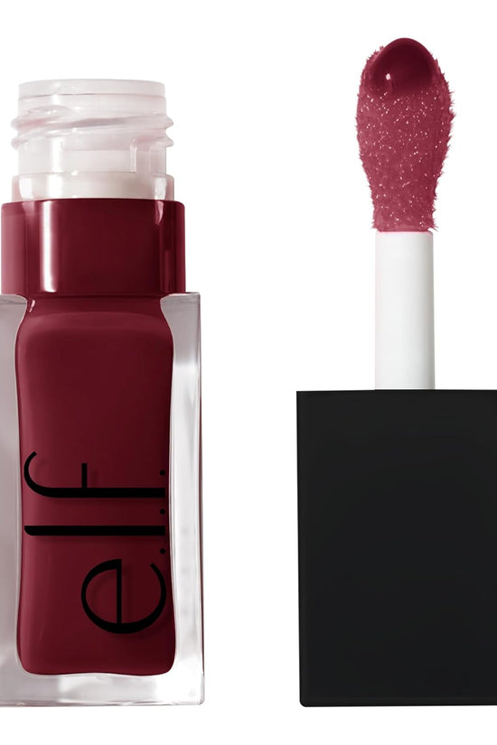 Glow Reviver Lip Oil, Nourishing Tinted Lip Oil for a High-Shine Finish, Infused with Jojoba Oil, Vegan & Cruelty-Free, Rose Envy